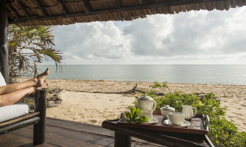In spiaggia dentro un parco nazionale con safari ogni giorno :TANZANIA 